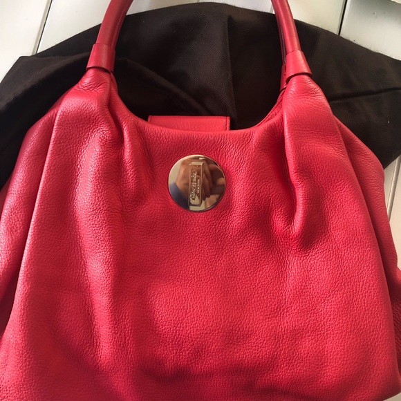 Hot pink leather Kate Spade ♠️ purse - Picture 1 of 4
